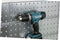raaco 108928 - Gereedschapshaak clip 10 boormachinehouder - Staal en kunststof - (4 stuks)