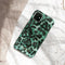 Selencia Hoesje Geschikt voor Samsung Galaxy S10 Hoesje - Selencia Maya Fashion Backcover - groen
