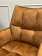 Eetkamerstoelen set van 2 - stoelen eetkamerstoelen - Stoel Velvet Gold