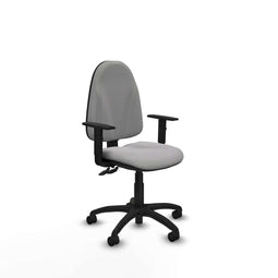 Piqueras y Crespo B1D01RN - Bureaustoel - Hoogteverstelbaar met armleuning - Lichtgrijs