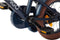 AMIGO 2Cool Jongensfiets 16 Inch - Kinderfiets voor 4 tot 6 Jaar - 100-115 cm - Blauw - met Zijwieltjes