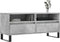 vidaXL - Tv-meubel - 100x34,5x44,5 - cm - bewerkt - hout - betongrijs