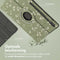 imoshion Tablet Hoes - Geschikt voor Samsung Galaxy Tab S9 11.0 inch Ultra / Galaxy Tab S10 Ultra - 360° Draaibare Design Bookcase 3 inkepingen - Green Flowers