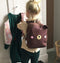 A Little Lovely Company Rugzak - Kinderrugtas Beer - 21 x 26 x 10 cm - Bruin