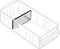 raaco 150-01 - Scheidingswand ESD - 64 mm x 31 mm - 48 stuks (48 stuks)