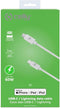 Lightning naar Type-C Kabel, 1 meter, Wit - PVC - Celly