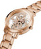 Guess Quattro Clear GW0300L3 Horloge - Staal - Rosékleurig - Ø 36 mm