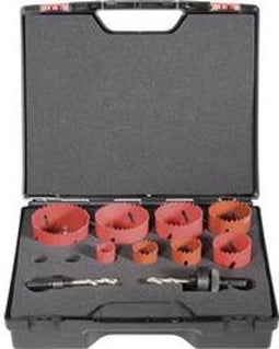 Exact 06100 Gatenzaagset 10-delig 1 set(s)