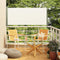 vidaXL - Tuinscherm - uittrekbaar - 80x300 - cm - bruin