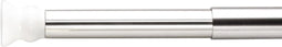 RIDDER - Douchegordijnstang - telescopisch - 110-185 - cm - wit - 55201