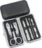 Super Deluxe Manicureset - Inclusief opbergetui en accessoires - RVS - Zwart (1 set)
