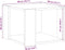 vidaXL - Salontafel - 40x40x30 - cm - bewerkt - hout - oud - houtkleurig
