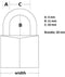 MasterLock O3mm - Hangsloten - 20mm breed - Gelijksluitend - zwart