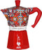 Bialetti Dolce&Gabbana Moka Express Blauw, Rood, Wit