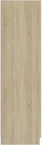 vidaXL - Apothekerskast - 30x42,5x150 - cm - bewerkt - hout - sonoma - eikenkleurig