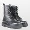 PS Poelman SATURNO - Veterboots - Chunky plateauzool 4,5 cm - Zwart - Maat 42