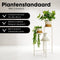 Mica Decorations Salvo - Plantenrek - Drie plateaus - Offwhite - 40 x 40 x 70 cm