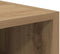 vidaXL - Hangkast - Riga - 20x29,5x60 - cm - bewerkt - hout - artisanaal - eikenkleur