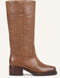 BRONX Kyley - Cowboylaarzen - Trekbanden - Cognac - maat 41