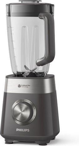 Philips Blender HR3020/20 - 1000 Watt - 1.5l Kan - Vaatwasserbestendig - Grijs