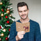 Partizzle® 36x Kraft Luxe Kerstkaarten - Duurzame Wenskaarten - 10x15 cm (36 stuks)