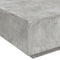 vidaXL - Salontafel - met - LED-verlichting - 80x80x31 - cm - betongrijs