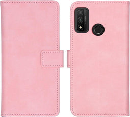 iMoshion Hoesje Geschikt voor Huawei P Smart (2020) Hoesje Met Pasjeshouder - iMoshion Luxe Bookcase - Roze