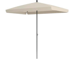 SOLUNA Cannes Middenstokparasol - 140 x 210 cm - Beige