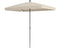 SOLUNA Cannes Middenstokparasol - 140 x 210 cm - Beige