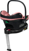 Lionelo Astrid i-Size Autostoel - ADAC 5-sterren - 40-87 cm - RWF - Memory Foam - Verstelbare hoofdsteun (7 cm) - Holmbergs gordels - Compatibel met ISOFIX-base & kinderwagen - Roze