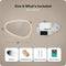 Mirlux Badkamerspiegel met LED Verlichting & Verwarming – Wandspiegel Asymmetrisch – Anti Condens