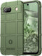 iMoshion Hoesje Geschikt voor Google Pixel 8a Hoesje Siliconen - iMoshion Rugged Shield Backcover - Donkergroen