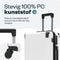 Pathsail® Handbagage Koffer 40L - Lichtgewicht Trolley - TSA slot & 360 graden spinner wielen - Wit