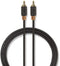 Nedis CABW24170AT20 - RCA Kabel 200cm - Digitale surround-sound - Grijs