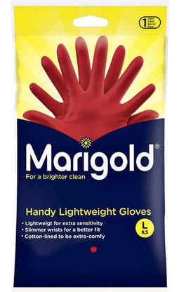 Marigold - Handschoen handy marigold l rood | 6 stuks