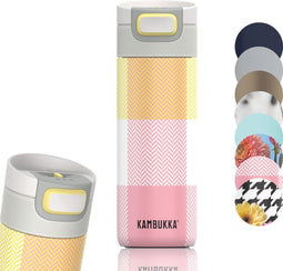 Kambukka Etna Thermosbeker 500 ml - Koffiebeker To Go - makkelijk reinigen - lekvrije Koffiebeker - Theebeker - Travel Mug - Daydream Madras