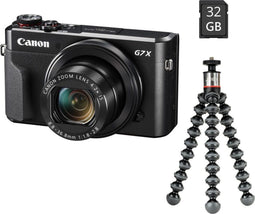 Canon PowerShot G7X Mark II - Vlog Kit - Full HD video - Zwart