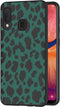 imoshion Hoesje - Geschikt voor Samsung Galaxy A20e - Design hoesje - Green Leopard