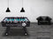 Cougar Arena Voetbaltafel in zwart - Tafelvoetbal tafel incl. 4 ballen en scoreteller - Indoor voetbal tafel van 141x75x88cm