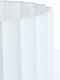 Light & Living Disli - Cilinder lampenkap - Golvend patroon - Wit - Ø40cm