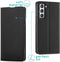 iMoshion Hoesje Geschikt voor Samsung Galaxy S21 FE Hoesje Met Pasjeshouder - iMoshion Slim Folio Bookcase - Zwart