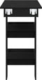 vidaXL - Wandbar - Tafel - - - Zwart - Eiken - - - 102x55x103.5 - cm - - - Gemaakt - van - Bewerkt - Hout