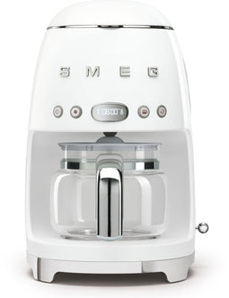 SMEG DCF02WHEU - Filterkoffiemachine - 10 koppen - Wit