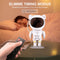 Swiftvein Astronaut - Sterren Projector - 8 kleurencombinaties met afstandsbediening - Wit