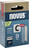 Novus Tools 042-0804 - Niet smalle rug C 4 - 26 mm x 6.1 mm - 1000 stuks
