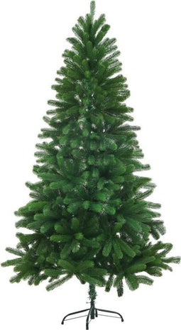 vidaXL - Kunstkerstboom - met - levensechte - naalden - 150 - cm - groen