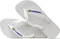 Havaianas Brasil logo - Slippers - Unisex - Wit (2025)