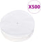 vidaXL - Hamburgerpersmachine - met - 500 - scheidingsbladen - 13 - cm - aluminium