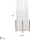 Richmond Windlicht Eva Groot - 41x15,5 CM