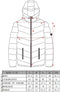Cappuccino Italia Puffer Jacket - Herenjas met Capuchon - Blauw - Maat S
